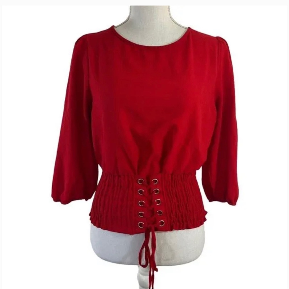 NWT Moa Moa Y2K Blouse